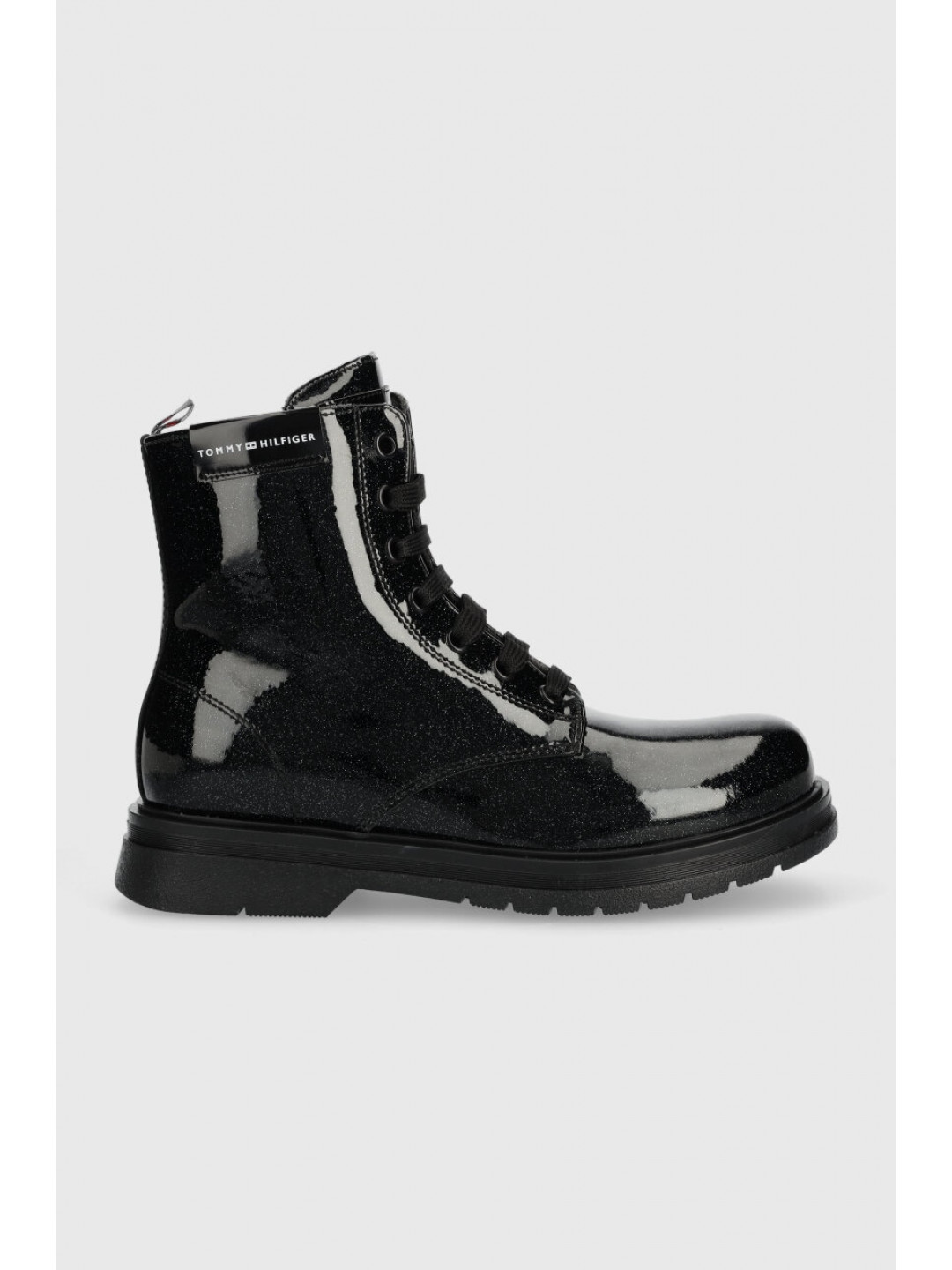 Dětské workery Tommy Hilfiger černá barva